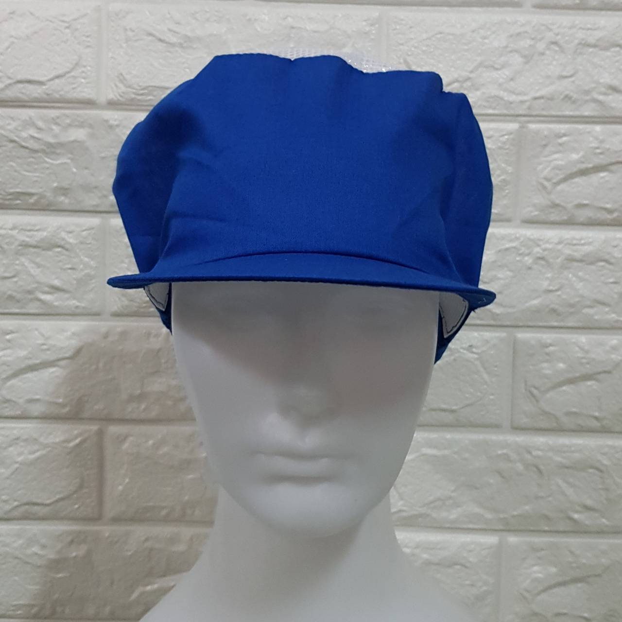 หมวกคลุมผมตาข่ายบน หมวกแม่ครัว หมวกพ่อครัว หมวกทำอาหาร หมวกโรงงาน หมวกพนักงานฝ่ายผลิต หมวกอุตสาหกรรม หมวกคลุมเก็บผมชาย-หญิง