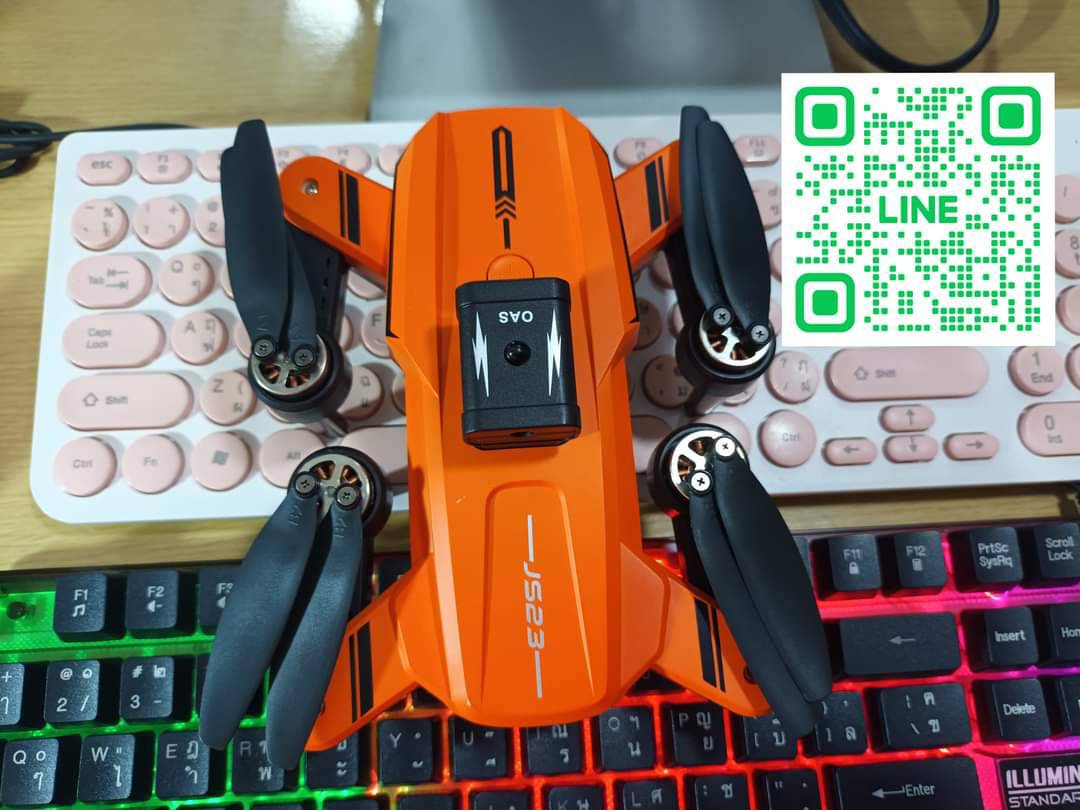 โดรนติดกล้อง JS23 Mini Drone มีแอพเชื่อมต่อมือถือ ถ่ายทอดสดออนไลน์มาภาคพื้นดิน