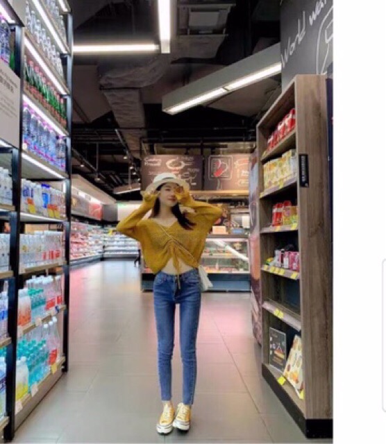 เสื้อถักโครเชต์แขนยาว สไตล์โบฮีเมียน ที่กำลังฮิตสุดในเวลานี้