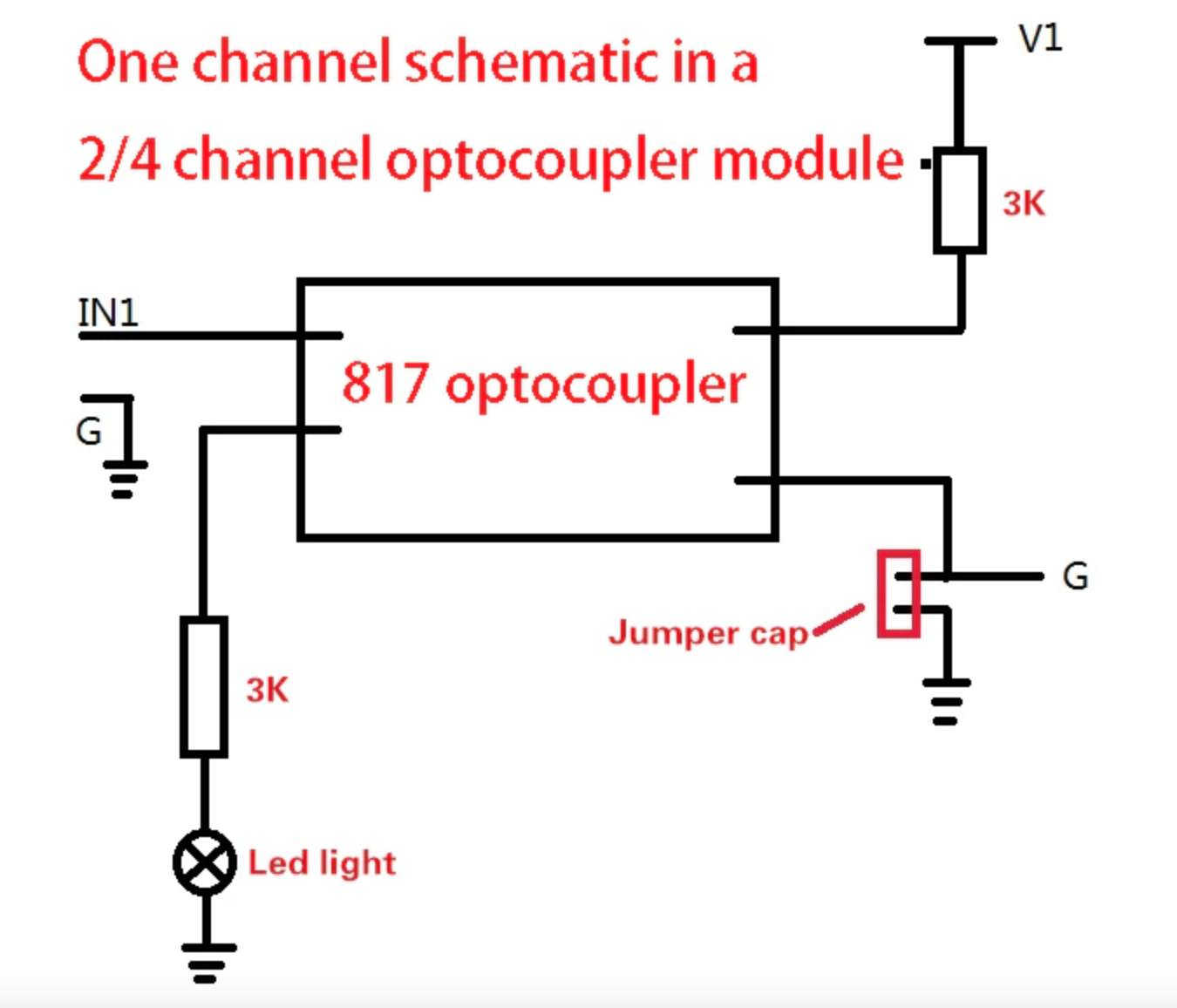 PC817 4-Channel Optocoupler Isolation Board โมดูลควบคุมแบบแยกกราวน์ Isolation 4 ช่อง สต็อกไทยส่งไว