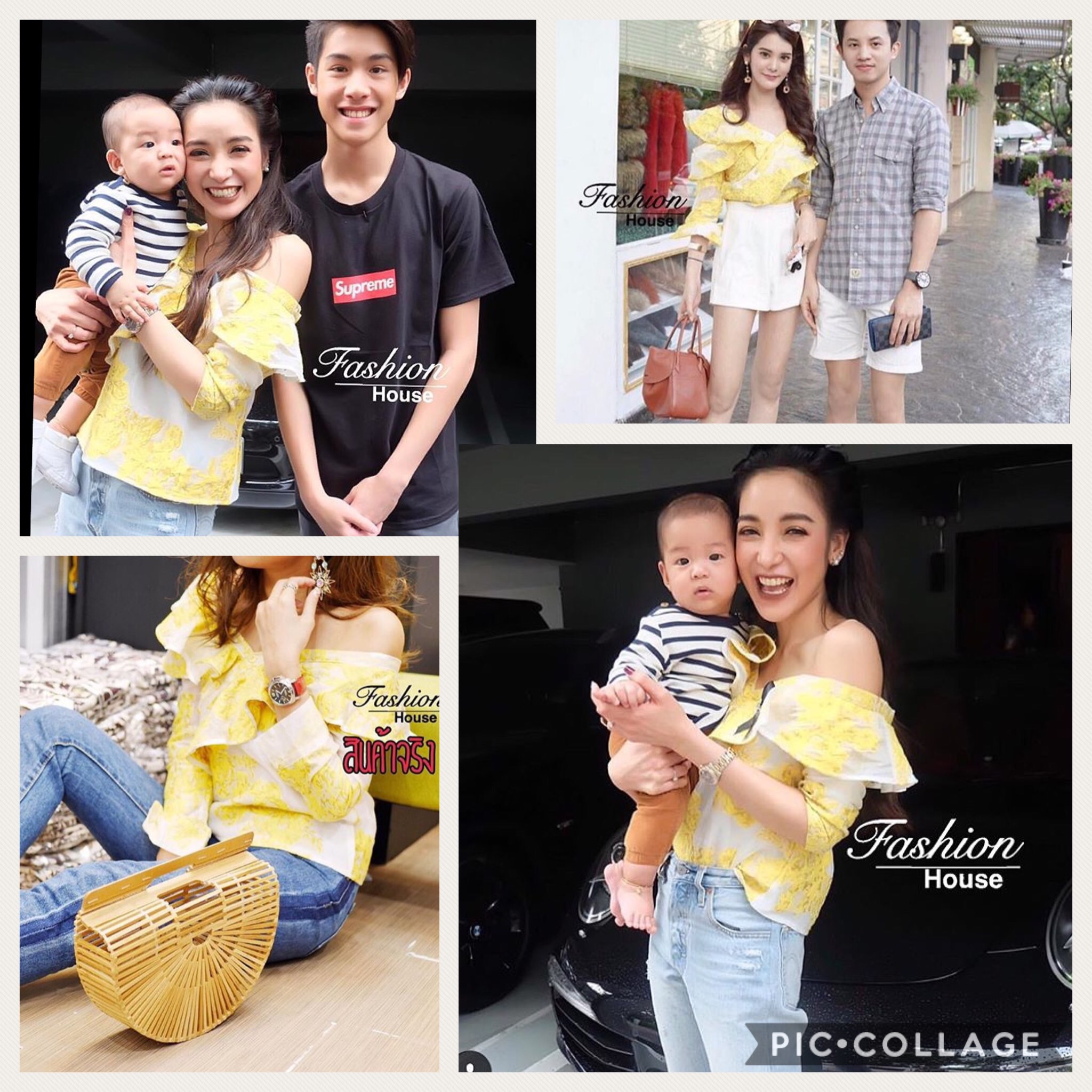 เสื้อเปิดไหล่ แบรนด์ Self-portrait แบบดาราเซเลบใส่ ขายดีมากกกกกก