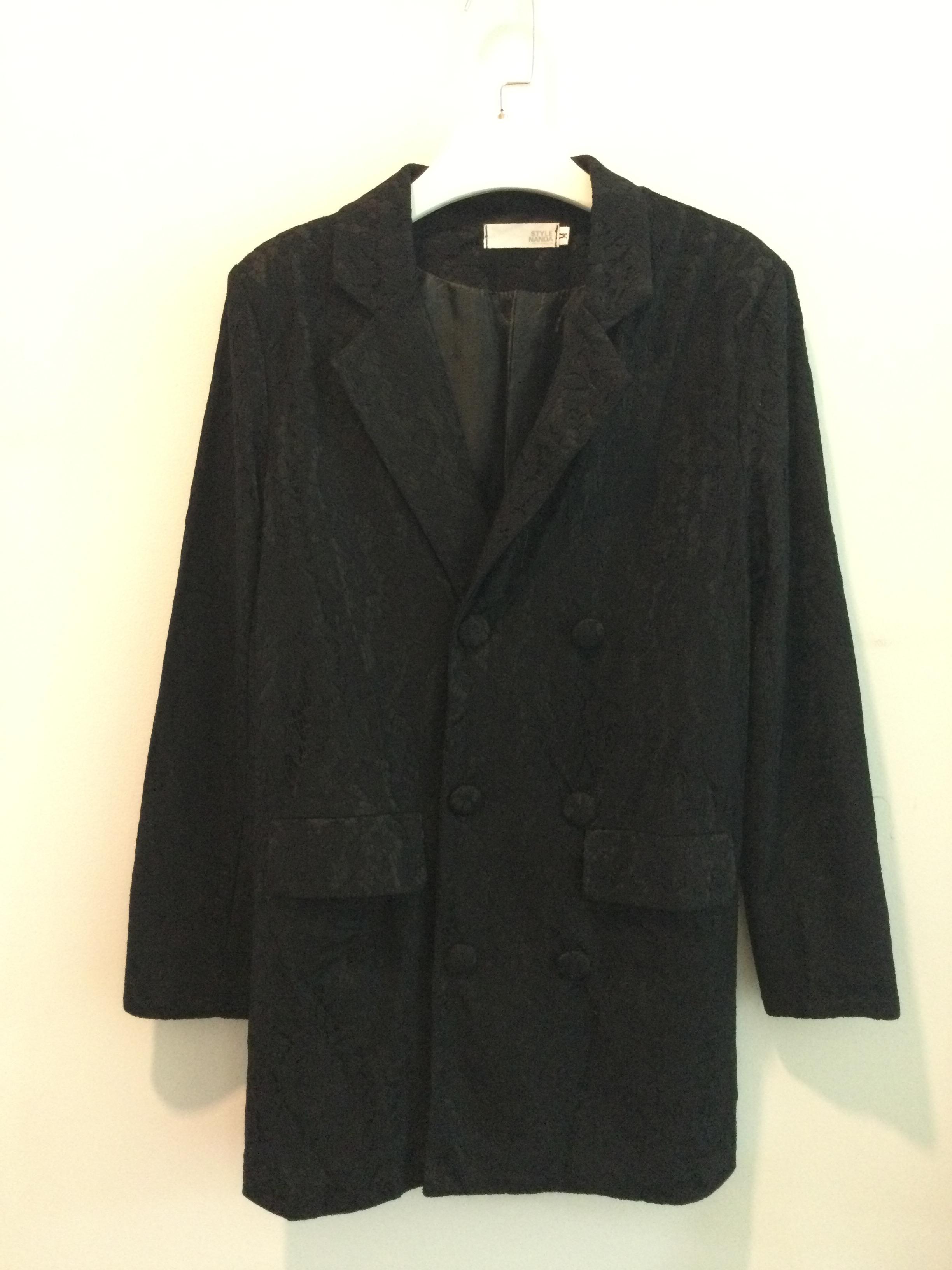 เบลเซอร์สูท สูทลูกไม้ความยาวคลุมสะโพก ผ้าลูกไม้อย่างดีซับในทั้งตัว