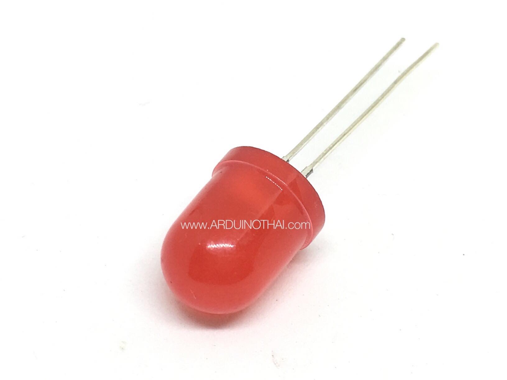 หลอดไฟขนาด 10มิลสีแดง 10MM LED (Red)