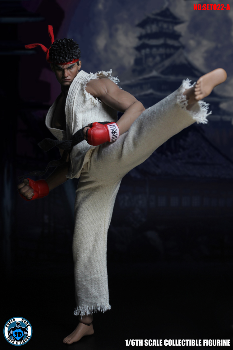 SUPER DUCK SET022-B COSPLAY Fighting headsculpt Costumes Suit (Black)