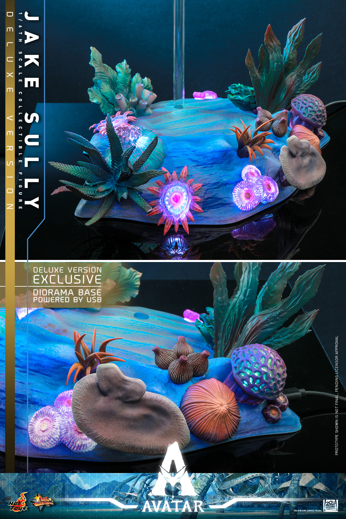 Hot Toys MMS684 1/6 Avatar : The Way of Water - Jake Sully (Deluxe Version)