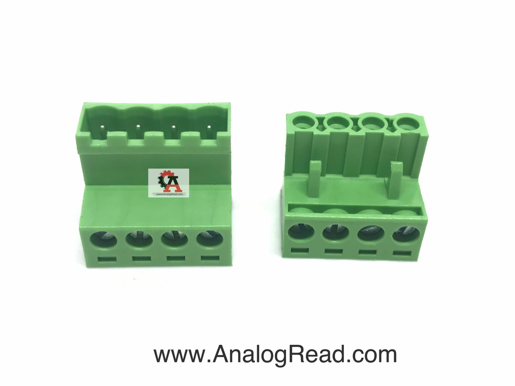 Green connector 4P (5.08mm)