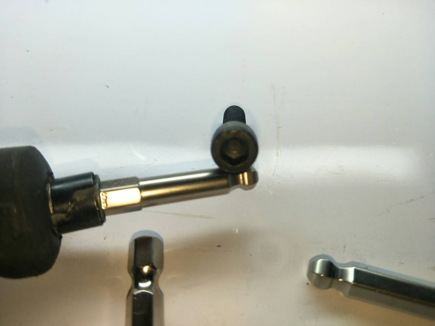 AD32 ชุดดอกไขควงหกเหลี่ยมหัวบอล H1.5-H10 ชุด 9 ดอก ยาว 50 mm คุณภาพ Japan