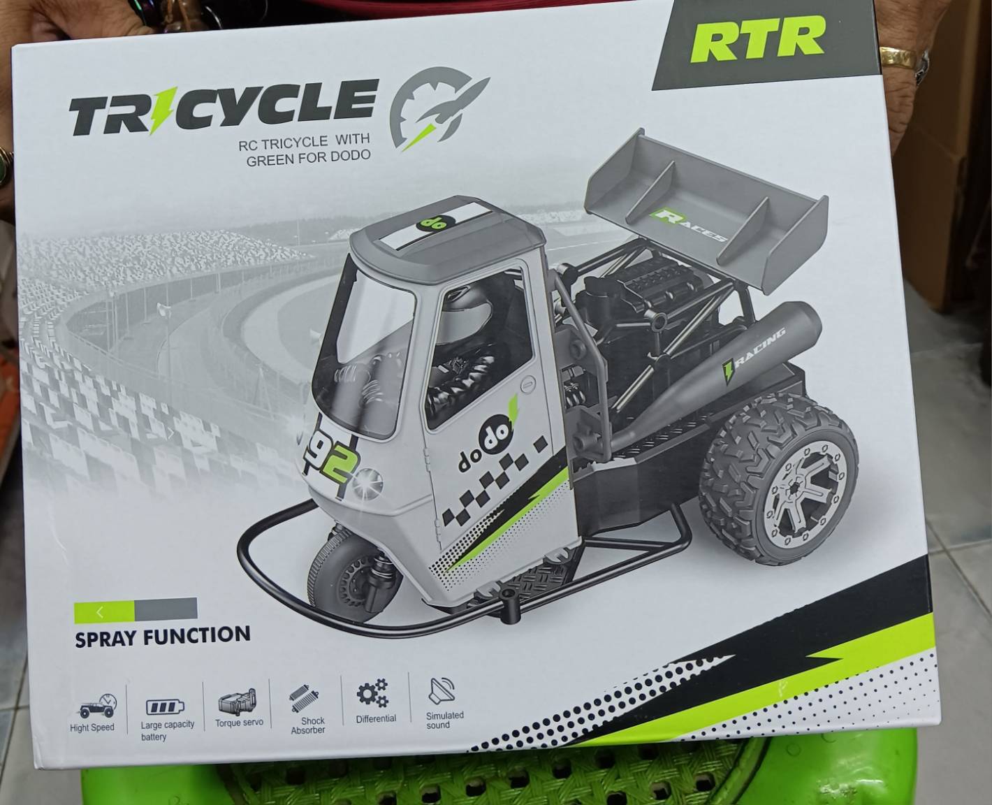 รถแข่งบังคับวิทยุ Dodo Car ชุดพร้อมเล่น แข่งสนุก ดริฟท์มันส์