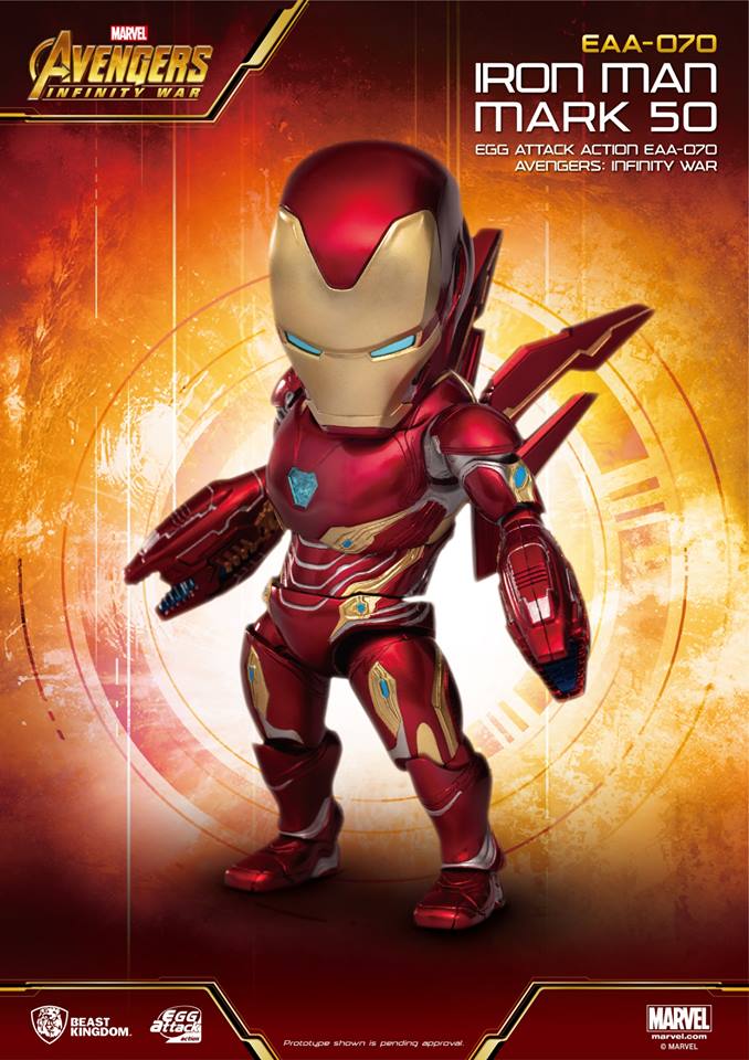 Beast Kingdom EAA070 Avengers: Infinity War - Iron Man MK50