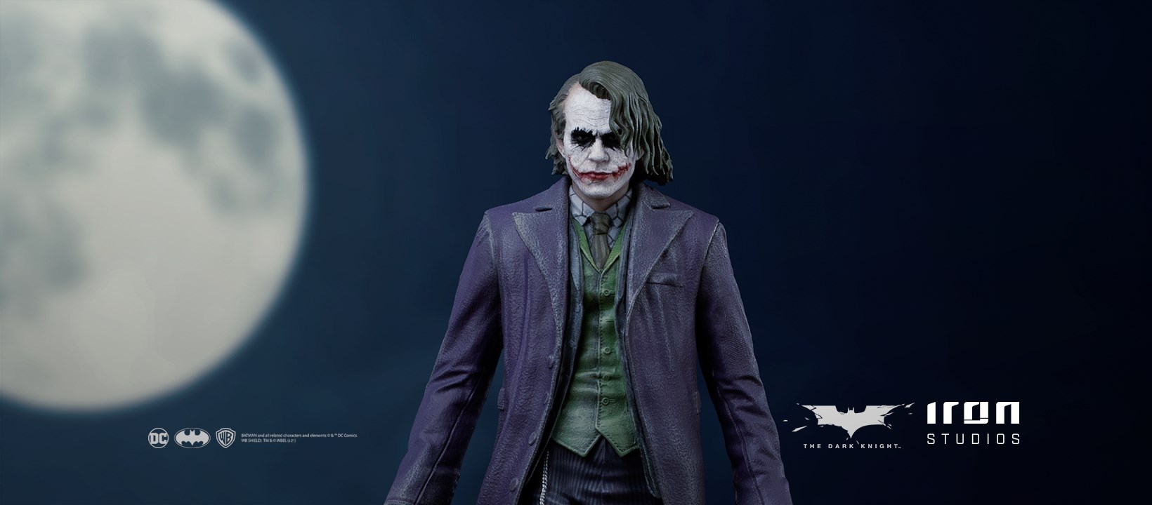 Iron Studios Deluxe Art Scale 1/10 The Dark Knight - The Joker