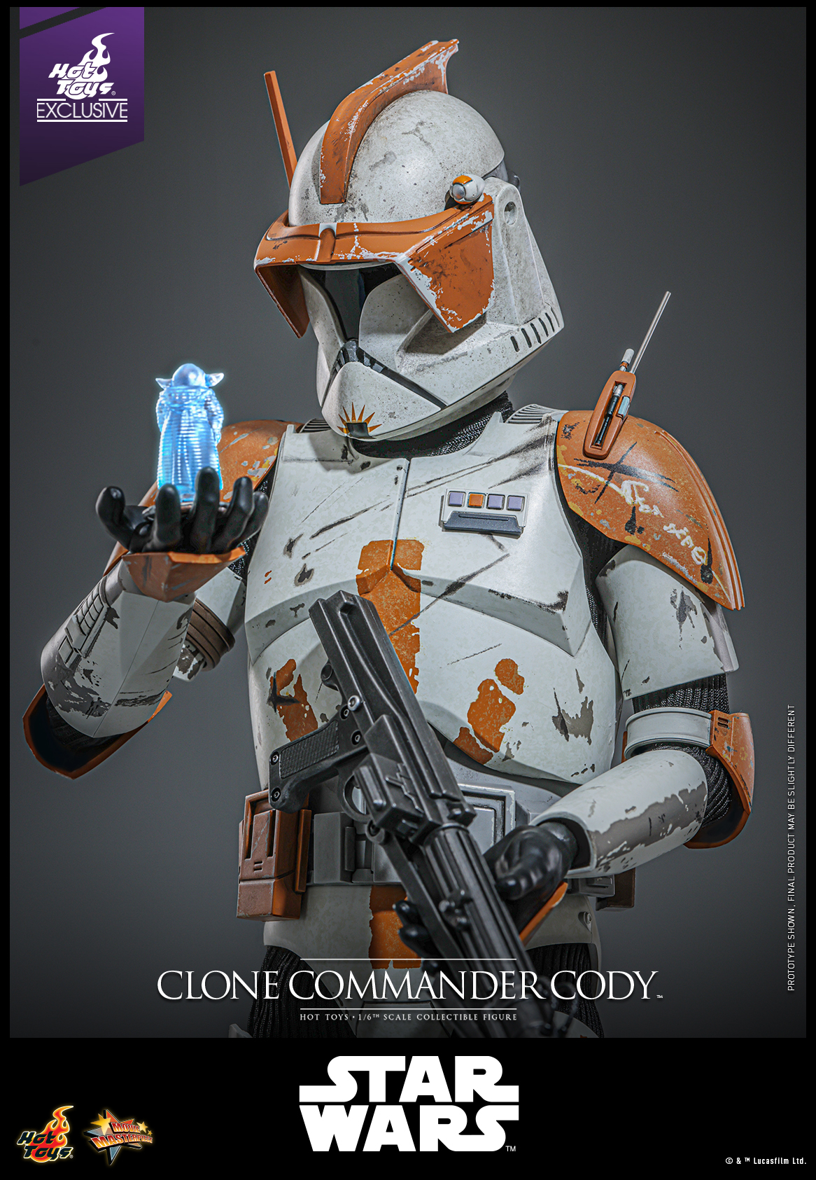 Hot Toys MMS796 Star Wars: Episode III Revenge of the Sith - Clone Commander Cody [Hot Toys Exclusive]