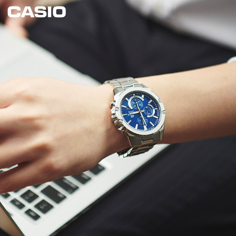 นาฬิกา นาฬิกาข้อมือ Casio Edifice Chronograph Slim| EFR-S567D-1AV | EFR-S567 | EDIFICE | นาฬิกา | CASIO