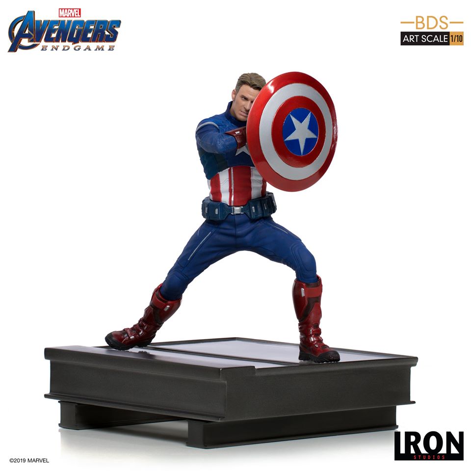 Iron Studios BDS Art Scale 1/10 Avengers: Endgame - Captain America 2023 (16F)