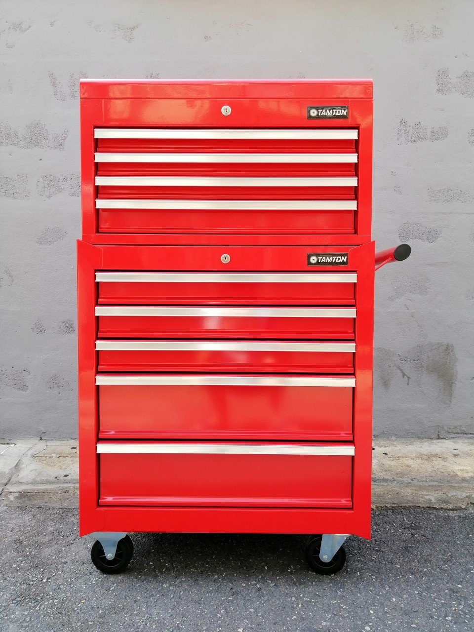 จำหน่าย - TAMTON รุ่น RC-05 ตู้เครื่องมือช่าง ตู้เก็บเครื่องมือ 5 ชั้น สีแดง ตู้ลิ้นชัก 5ชั้น ตู้เก็บเครื่องมือช่าง ตู้เก็บเครื่องมืออเนกประสงค์ (Roller Cabinet)