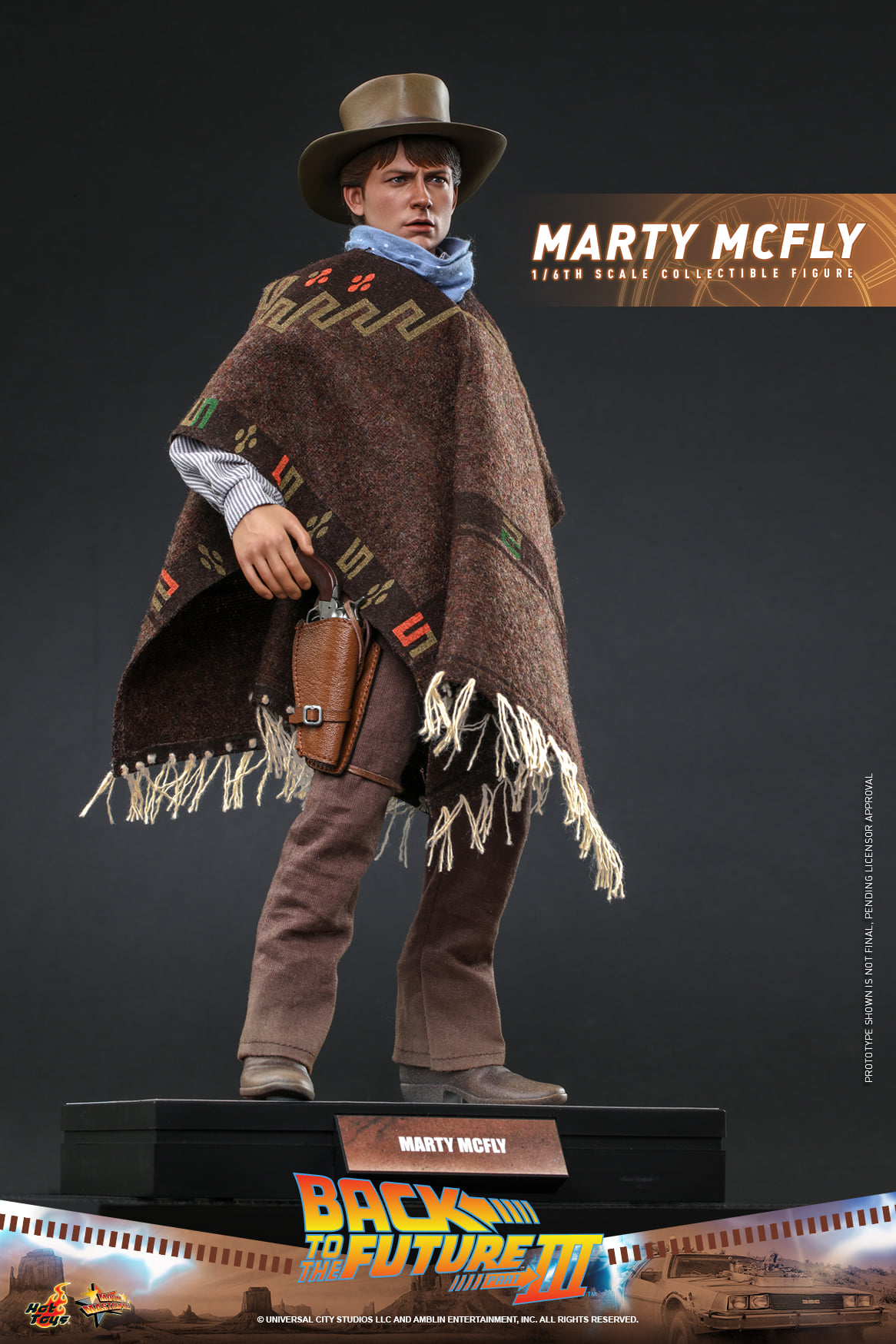 Hot Toys MMS616 1/6 Back to the Future Part III - Marty McFly