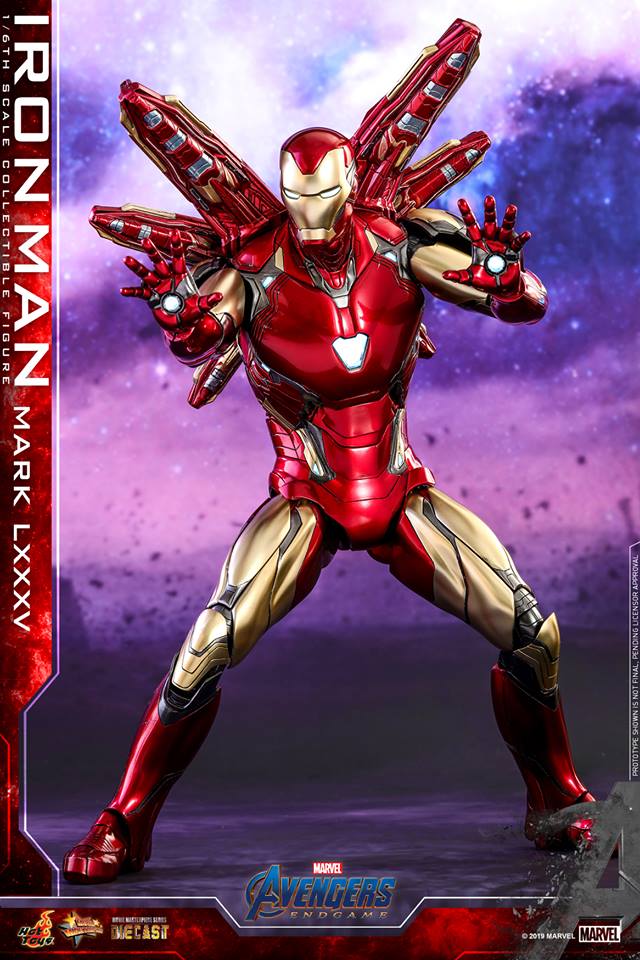 Hot Toys MMS528D30 Avengers: Endgame - Iron Man Mark LXXXV