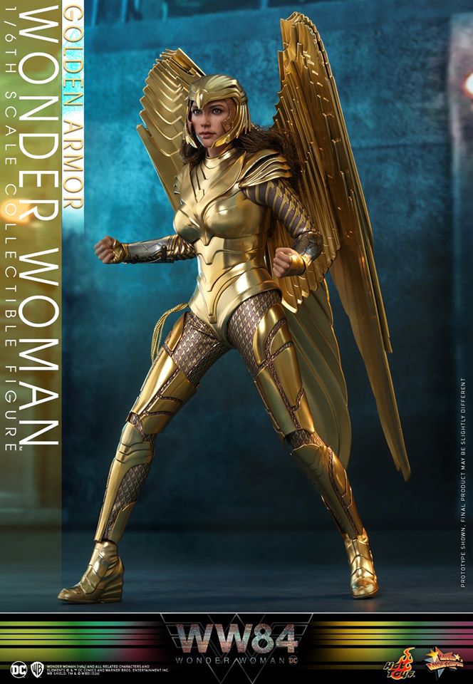 Hot Toys MMS577 Wonder Woman 1984 1/6 Golden Armor Wonder Woman