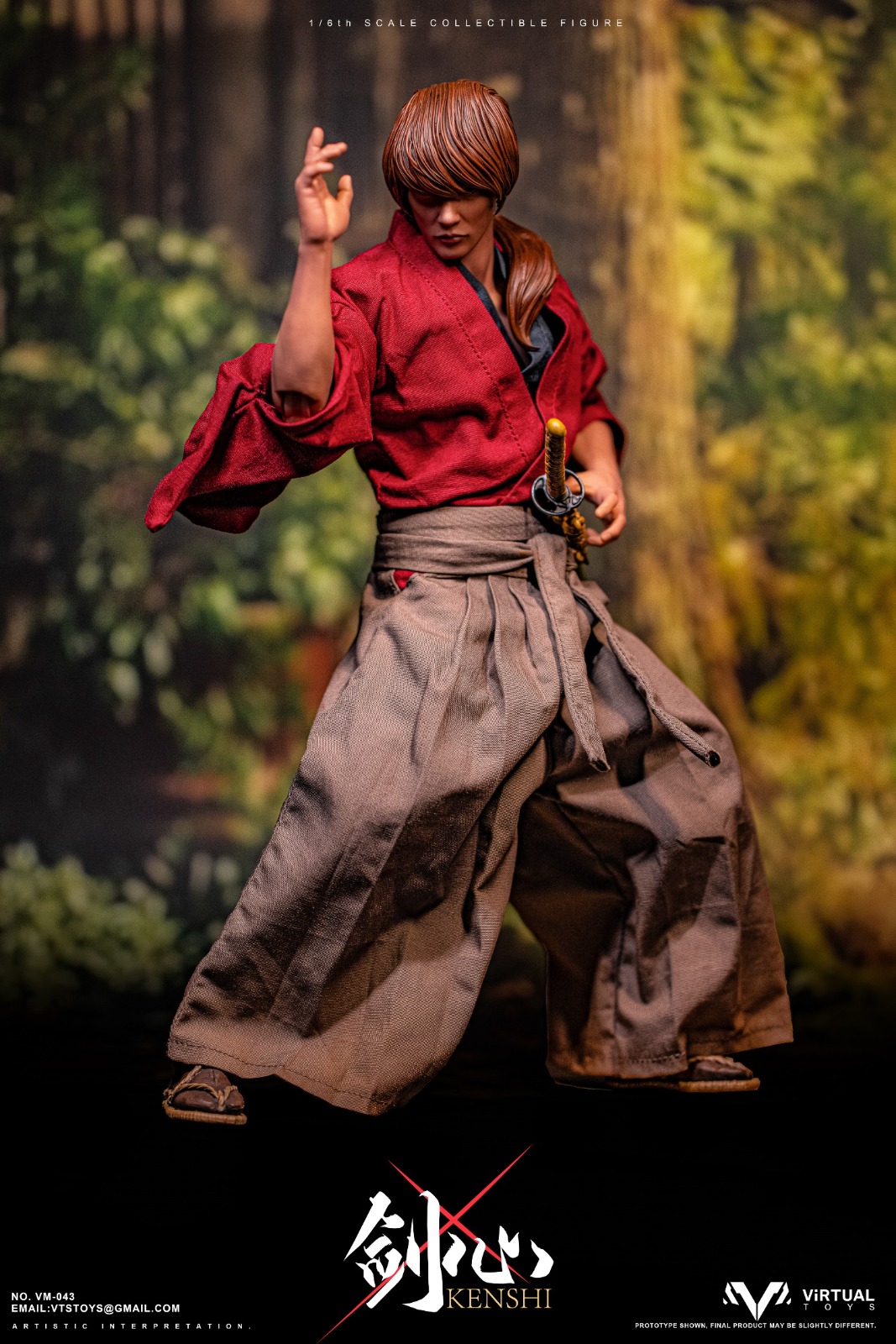 VTSTOYS VM-043A 1/6 KENSHI (Normal Ver.)