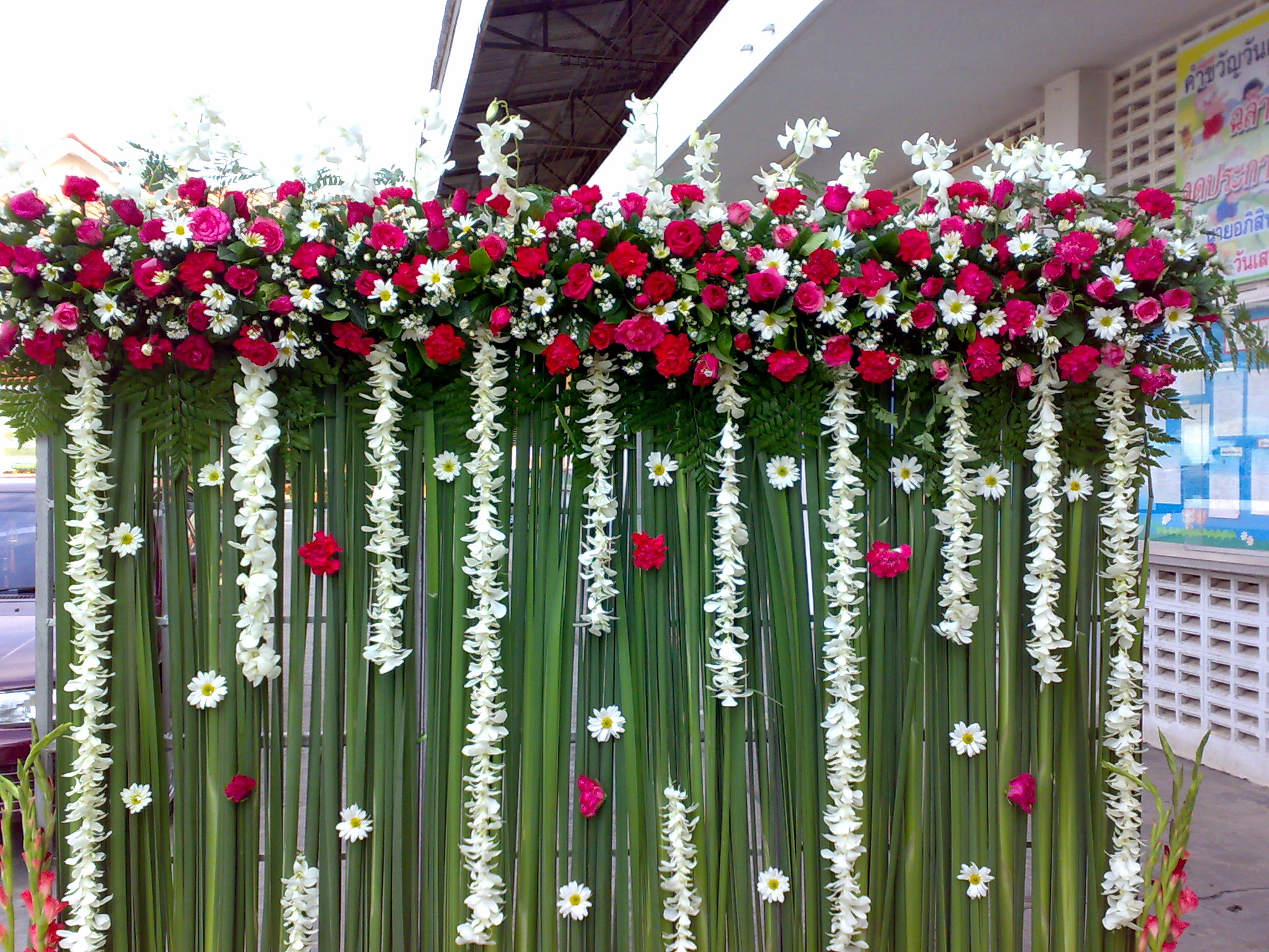 ซุ้มถ่ายรูป ธีมงาน ชมพู