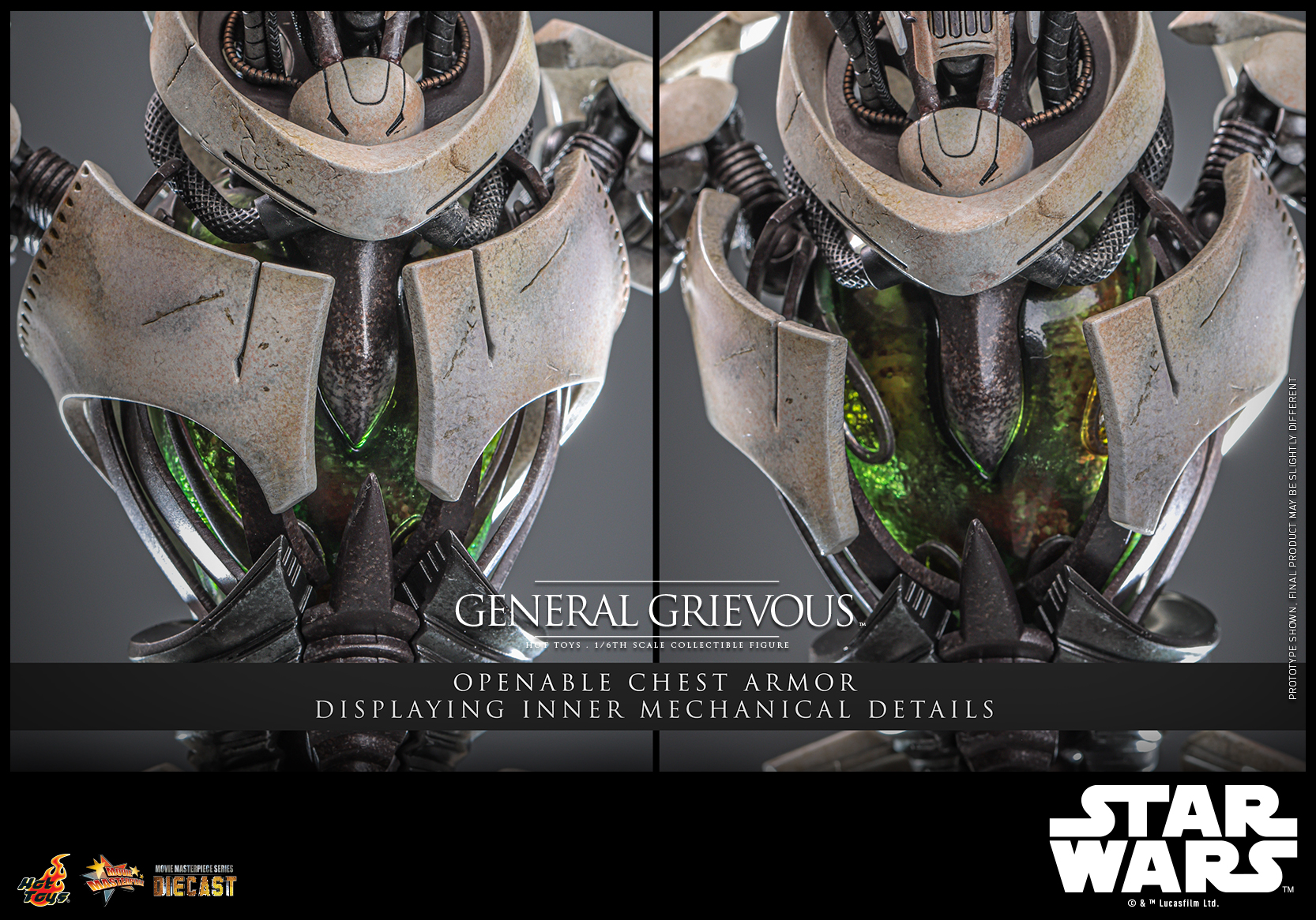 Hot Toys MMS760D67 Star Wars Episode III: Revenge of the Sith - General Grievous