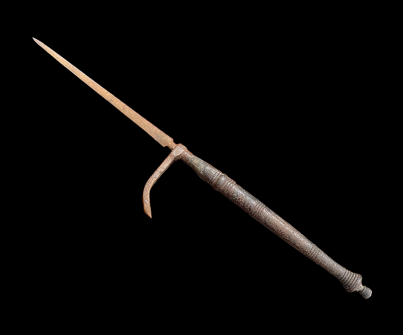 คชกุศ ขอสับช้างโบราณ อายุราว80ปี ตะขอสับช้าง