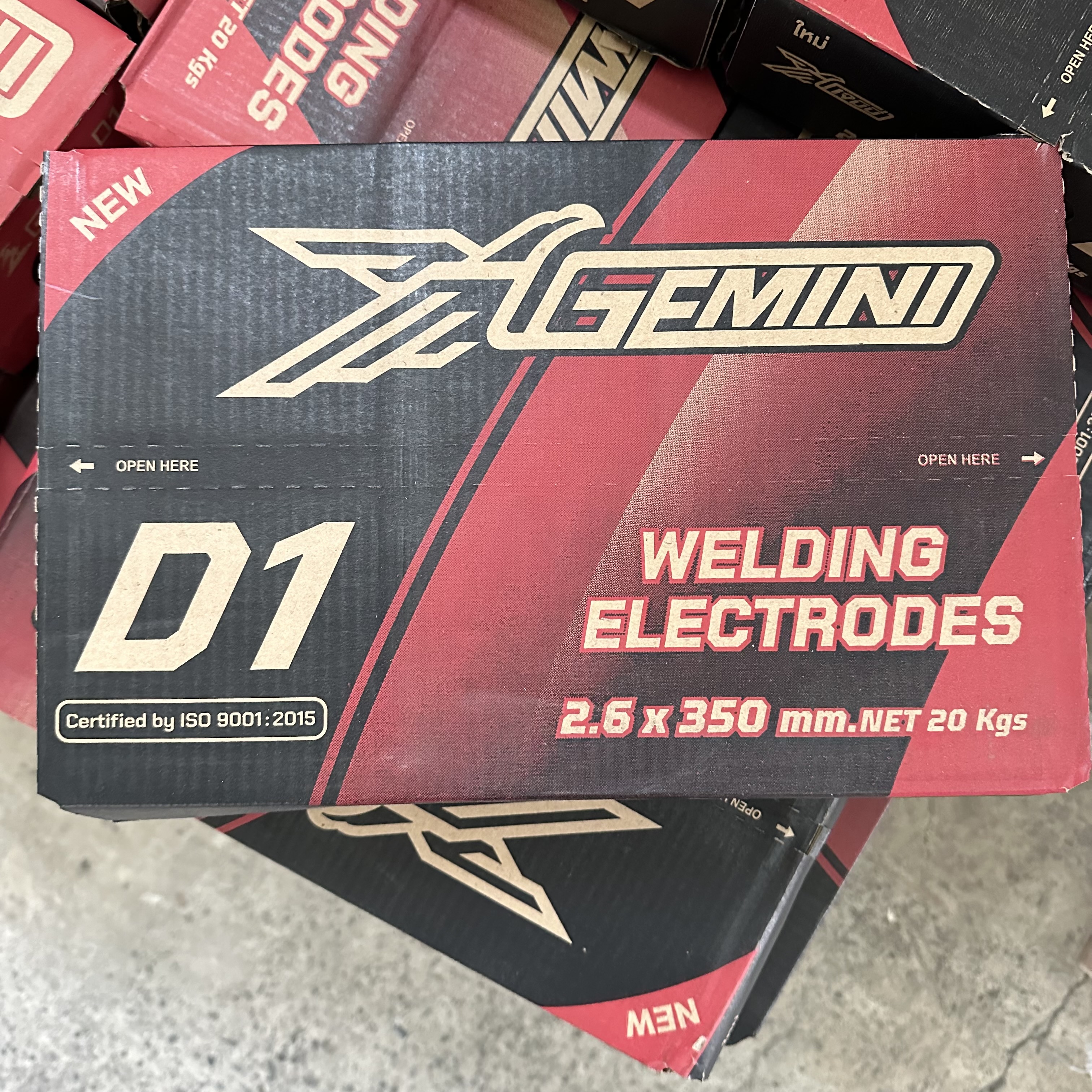 ลวดเชื่อมไฟฟ้า GEMINI D1 (ห่อ)