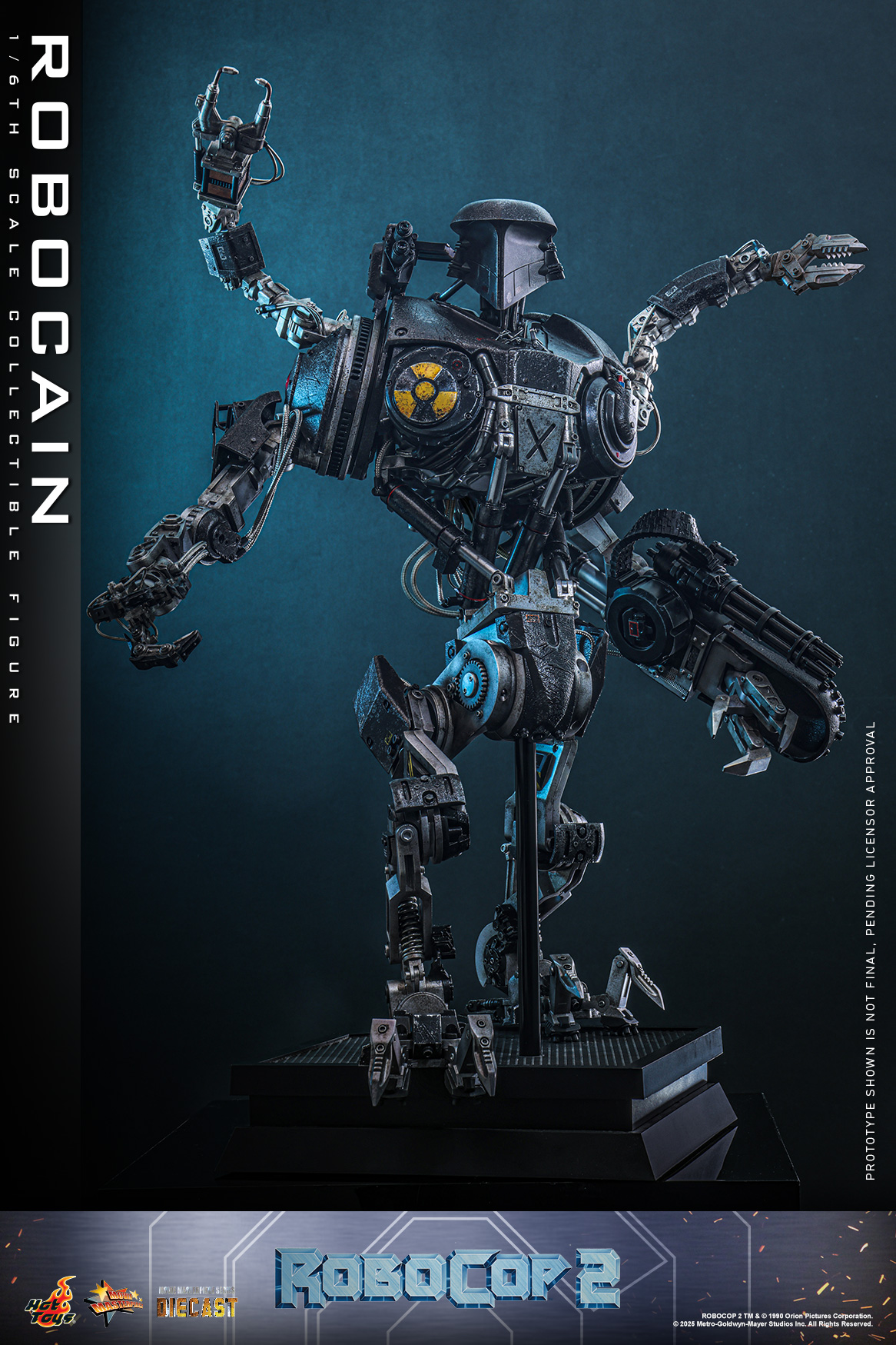 Hot Toys MMS828D75 RoboCop 2 - RoboCain