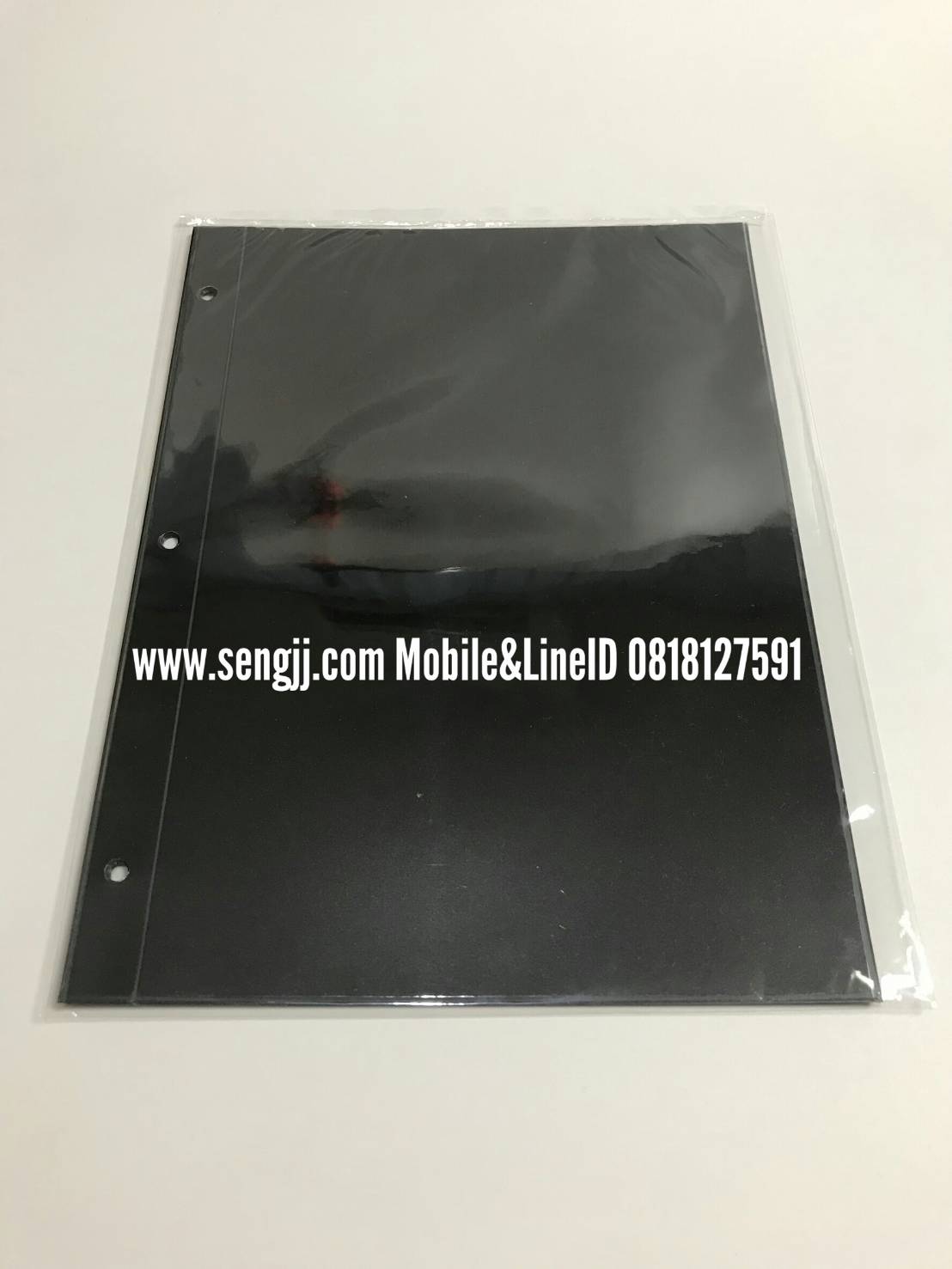 แผ่นเพิ่มอัลบั้มธนบัตร (ใหญ่) ห่อละ 5 แผ่น แบบ 1 ช่อง 2 ช่อง 3 ช่อง