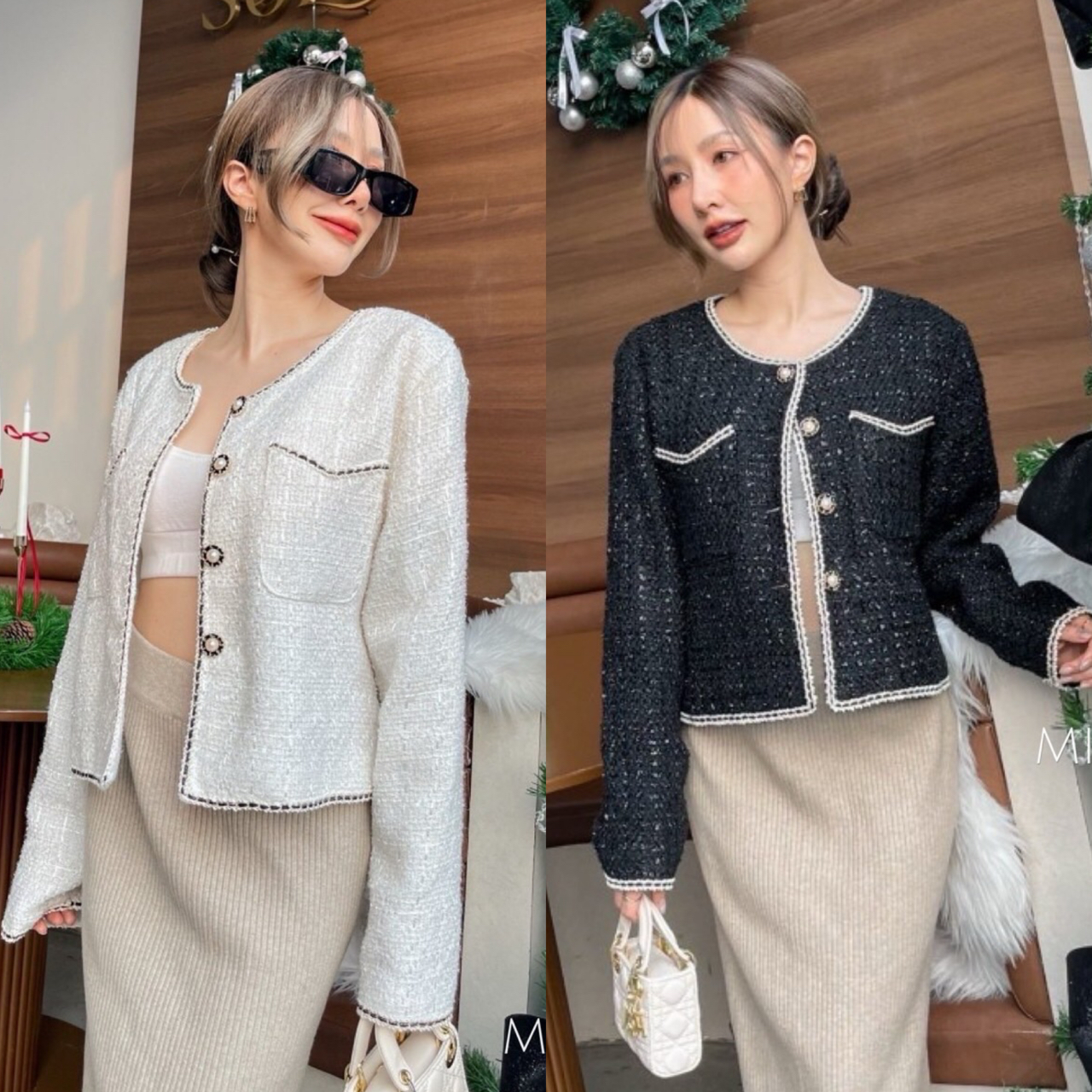 เสื้อทวิตแขนยาวสวยๆ