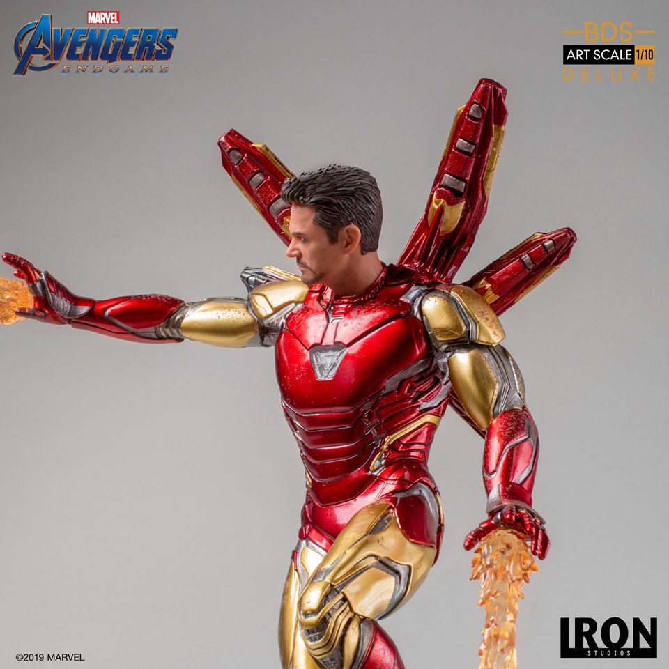 Iron Studios BDS Deluxe Art Scale 1/10 Avengers Endgame - Iron Man Mark LXXXV