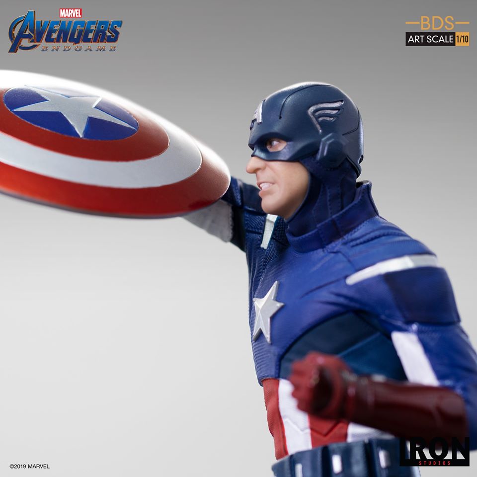 Iron Studios BDS Art Scale 1/10 Avengers: Endgame - Captain America 2012 (16F)