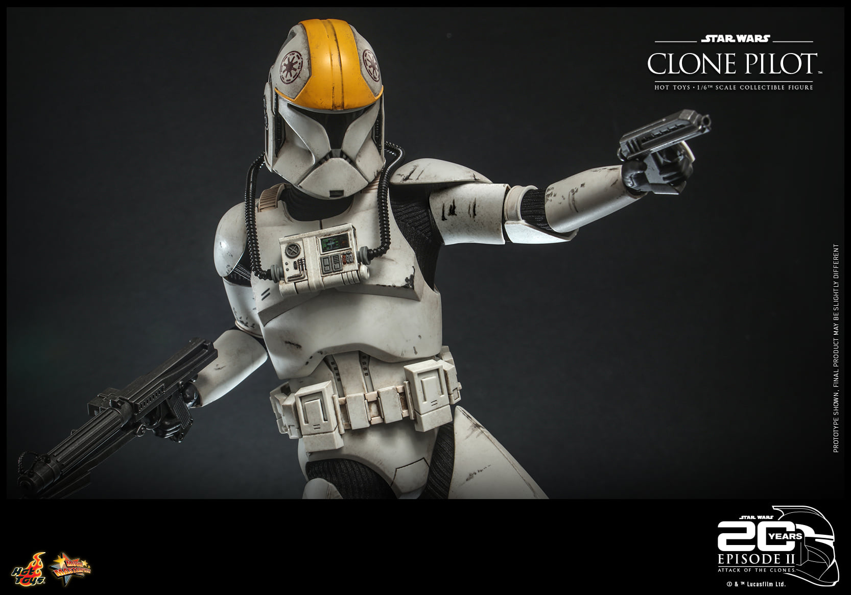 Hot Toys MMS648 1/6 Star Wars Episode II: Attack of the Clones™ - Clone Pilot™