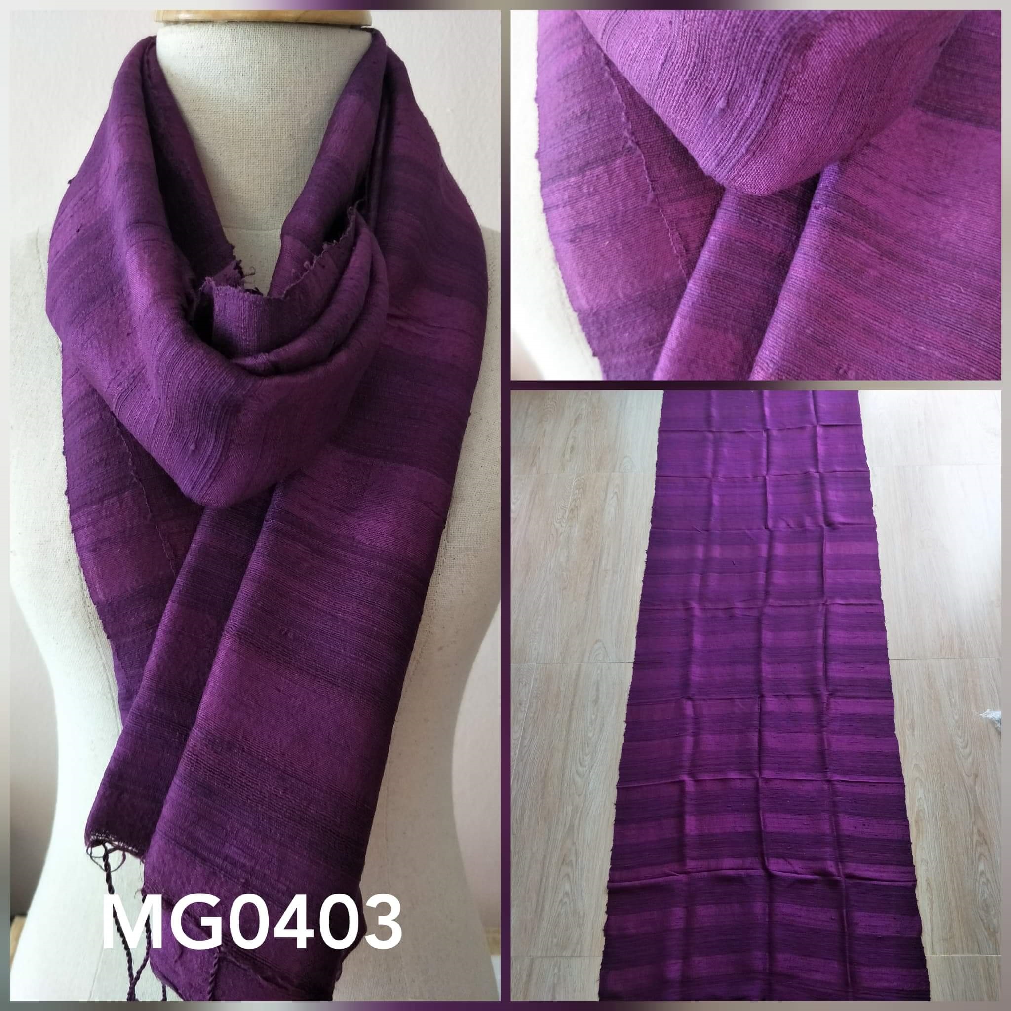 ผ้าคลุมไหล่ ไหมแท้ทอมือ Thai Silk Hand-woven Shawls