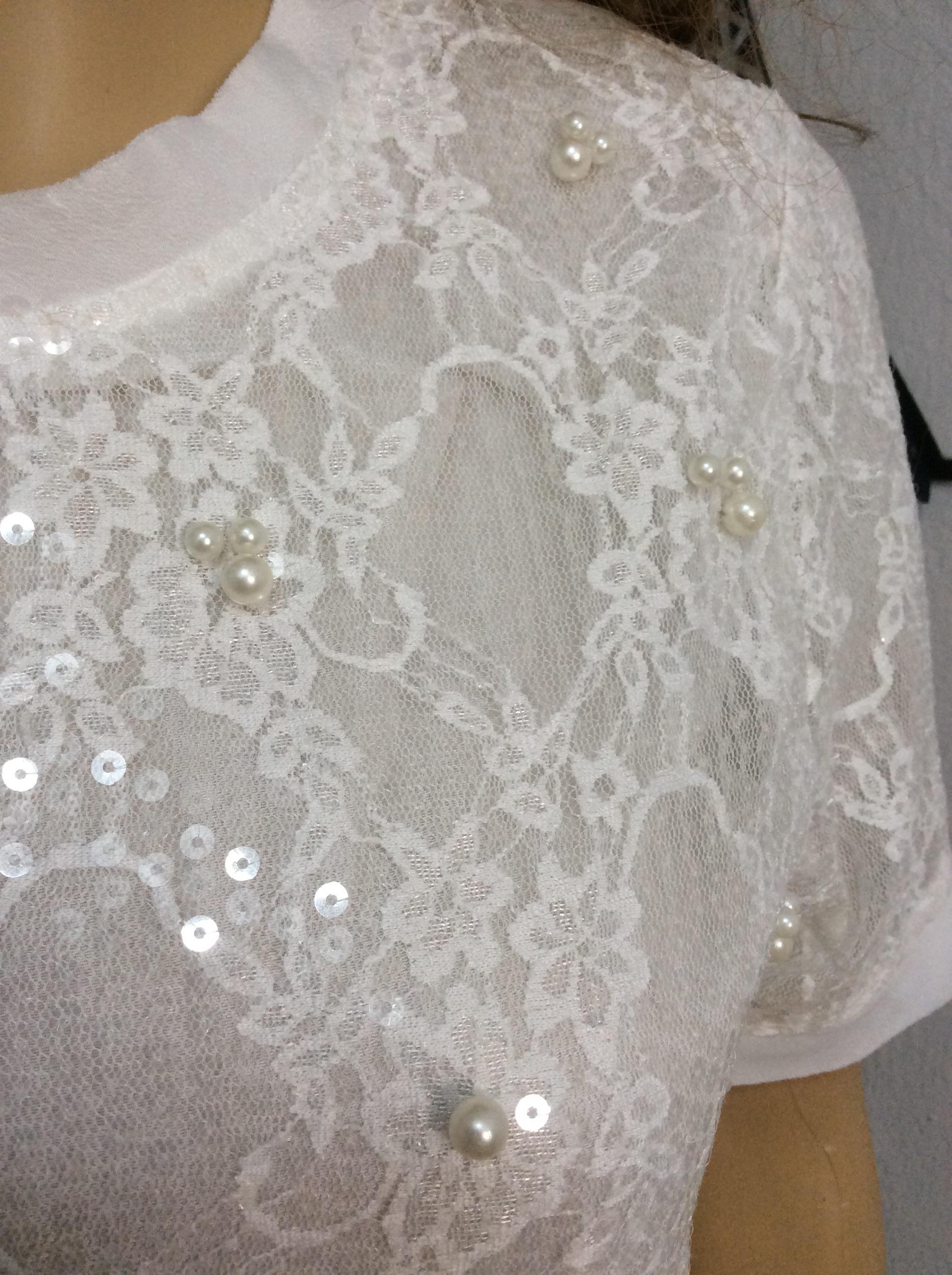 New!! Sequin Dress เดรสลูกไม้เกาหลีทรงปล่อย ปักเลื่อมวิ้งๆวาวๆ