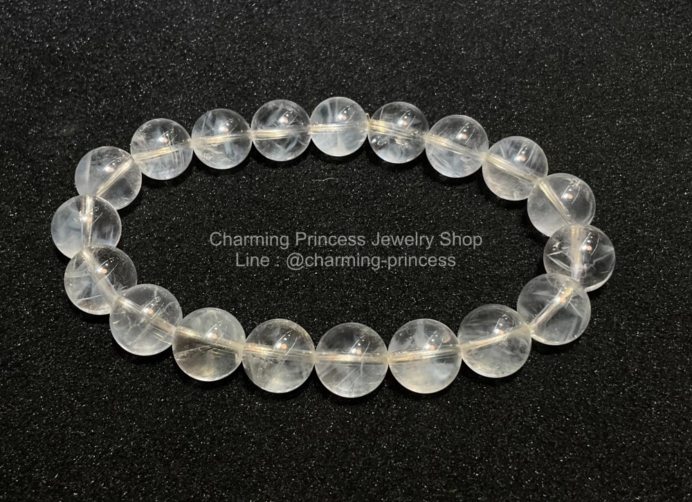 Angel feather Quartz ควอตซ์ขนปีกนางฟ้า 10 mm