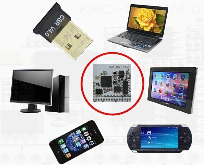 Bluetooth stereo audio receiver module V4.0 (KRC-86B) โมดูลรับสัญญาณบลูทูธแบบสเตอริโอ สต็อกไทยส่งไว