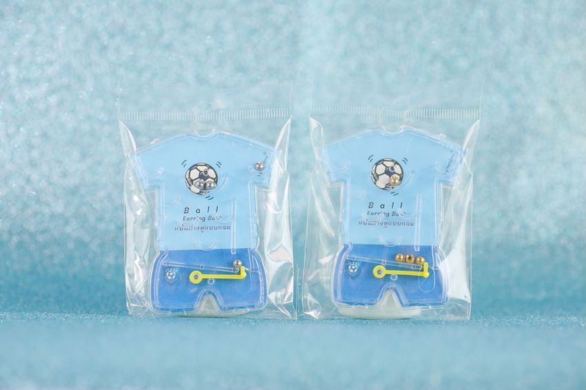 *กดติดตามมีส่วนลด* แป้นต่างหูหมุดกลม แป้นตันไม่ทิ่มหลังหู สแตนเลสเกรดการแพทย์ (2 คู่/แพค) มีให้เลือกสีทอง/เงิน_EB008