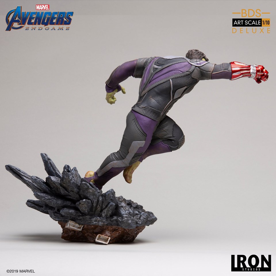 Iron Studios Deluxe BDS Art Scale 1/10 Avengers: Endgame - Hulk (แกะเช็คลงกล่องไม่โชว์)
