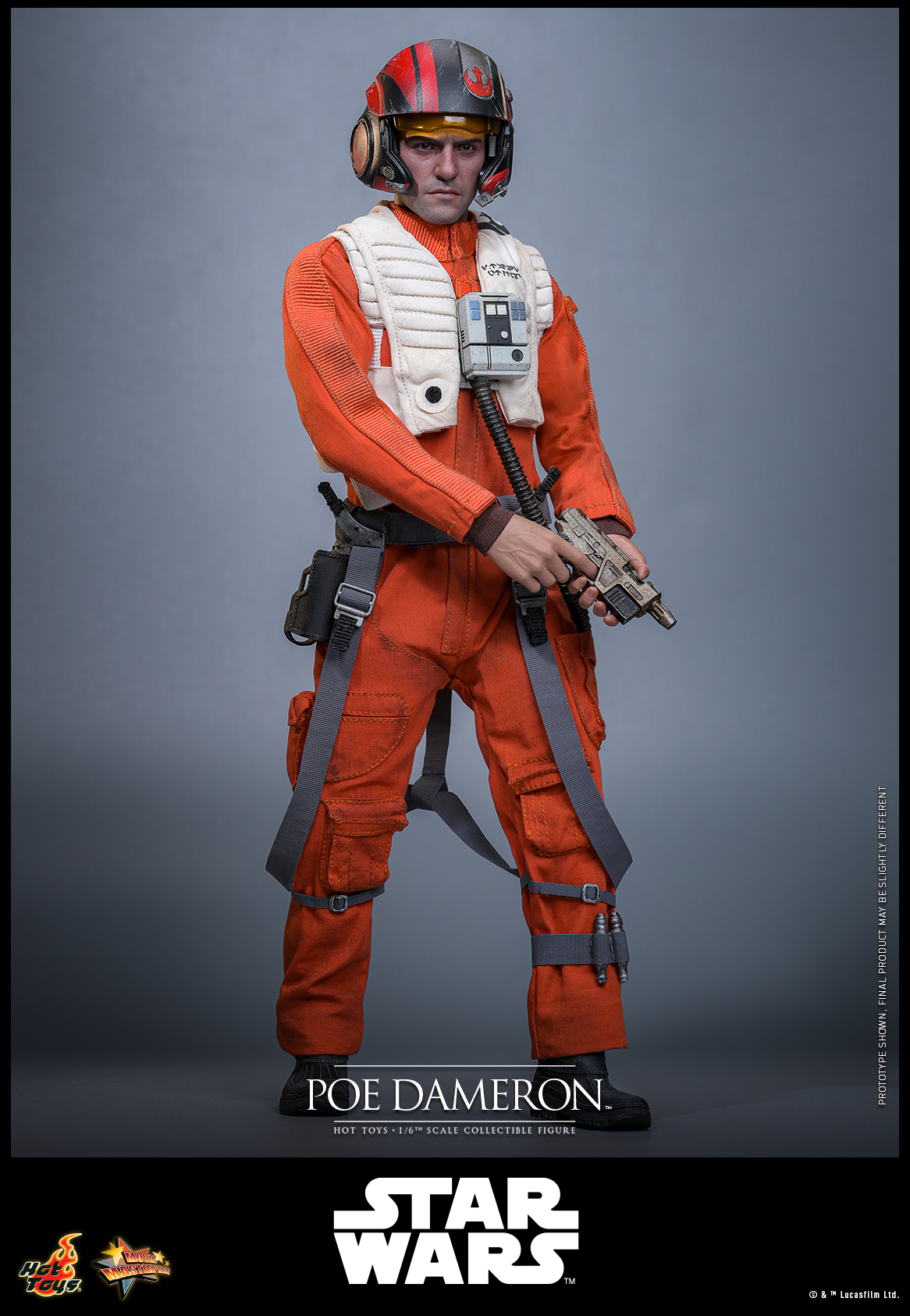 Hot Toys MMS806 Star Wars: The Force Awakens - Poe Dameron