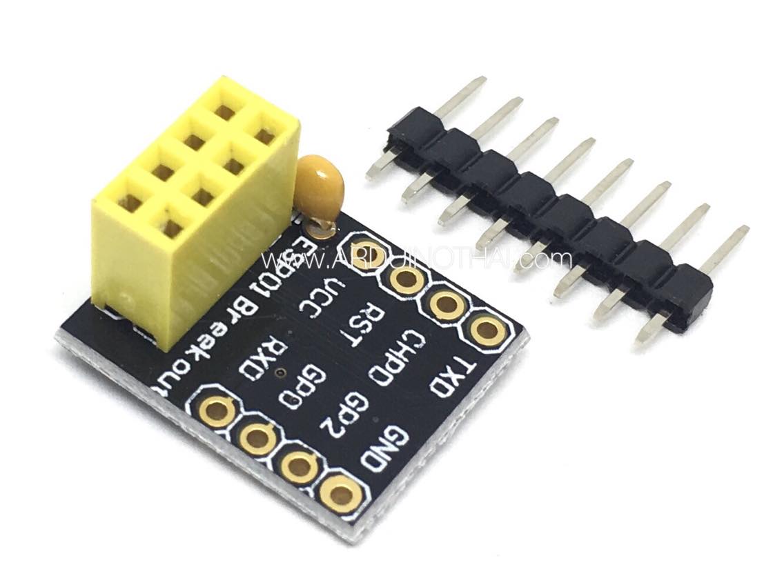 Breadboard Adapter for ESP8266 ESP01/01S