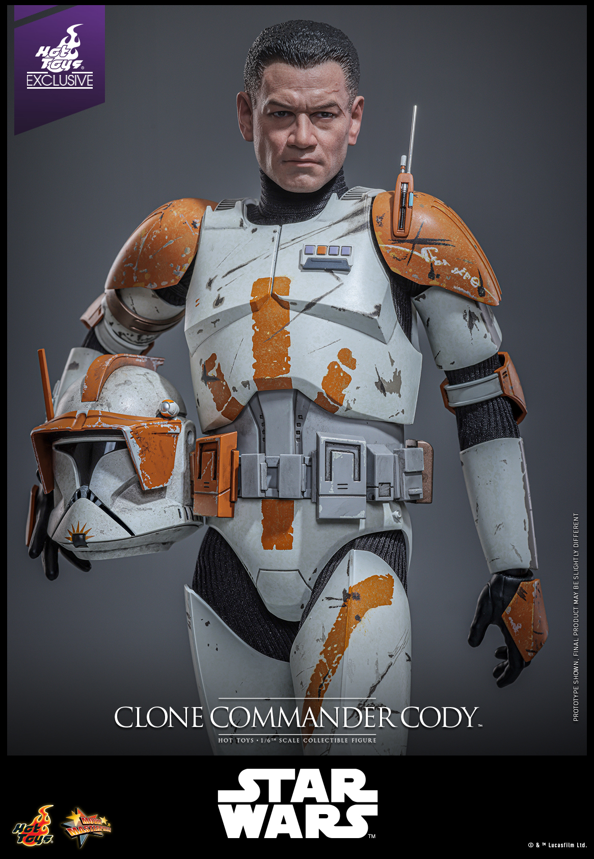 Hot Toys MMS796 Star Wars: Episode III Revenge of the Sith - Clone Commander Cody [Hot Toys Exclusive]