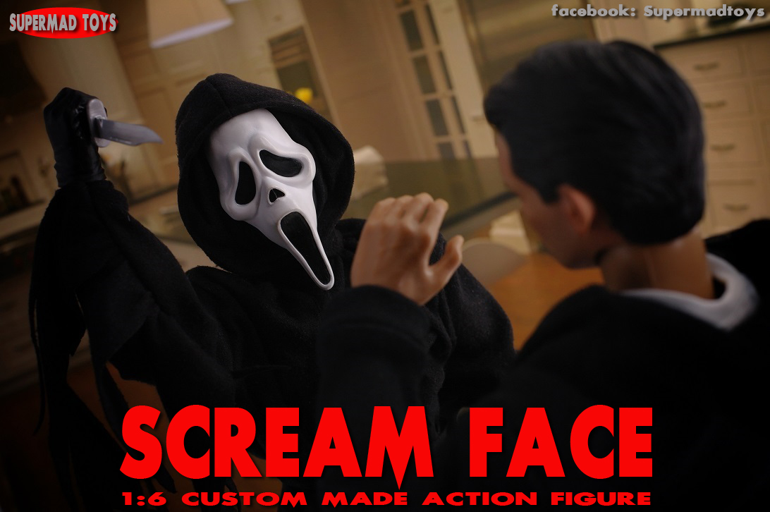 SUPERMAD TOYS 1/6 SCREAM FACE