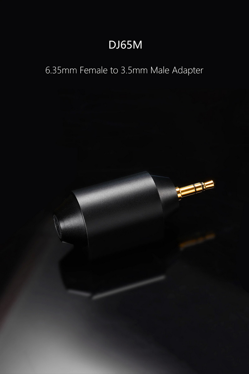 DD DJ65M(3.5) อะแดปเตอร์แปลง 6.35 mm เป็น 3.5 mm สำหรับเครื่องเสียง ประกันศูนย์ไทย