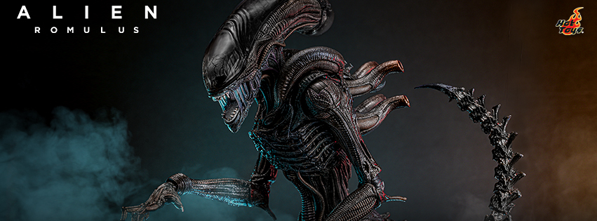 Hot Toys MMS784 Alien: Romulus - Scorched Xenomorph