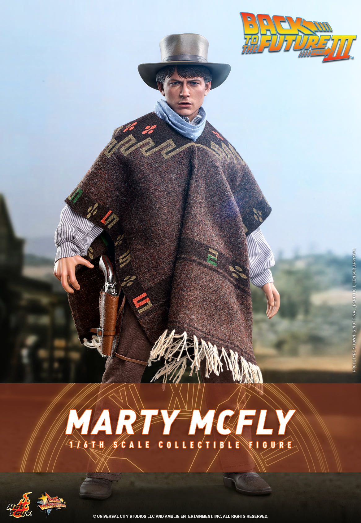 Hot Toys MMS616 1/6 Back to the Future Part III - Marty McFly