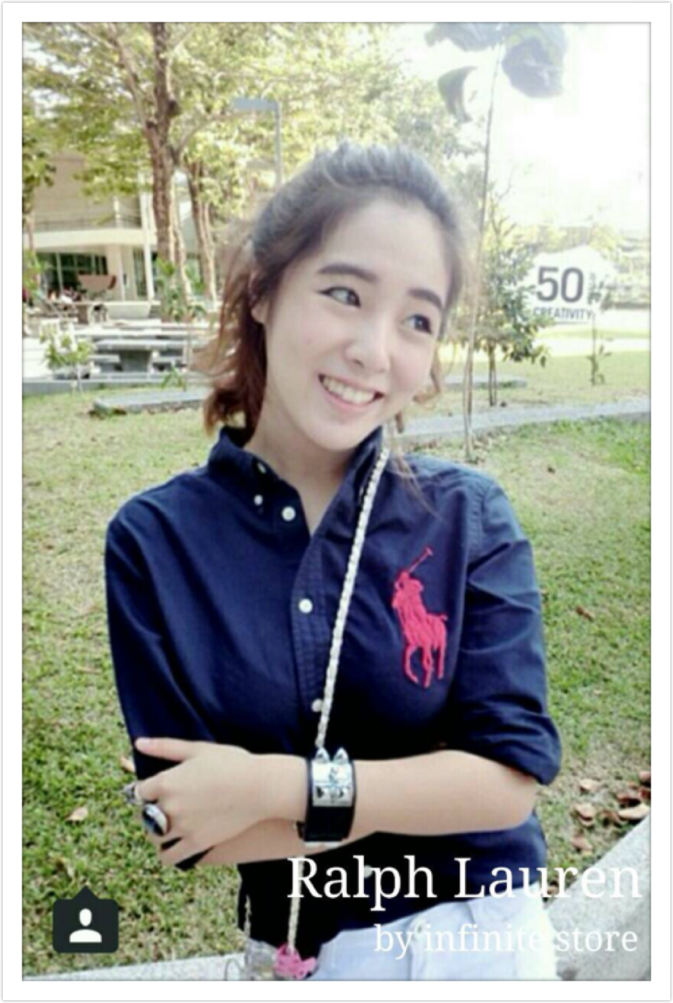 เข้าเพิ่มสีกรม ขายดีตลอดคร้า Polo by Ralph Lauren Classic Shirt ทรง classic ผ้า cotton100% ใส่ match ง่ายได้ทุกโอกาส แบบคุณแอนททองประสม และ เหล่าดาราเซเลปใส่ตรึม Must Have คร้า