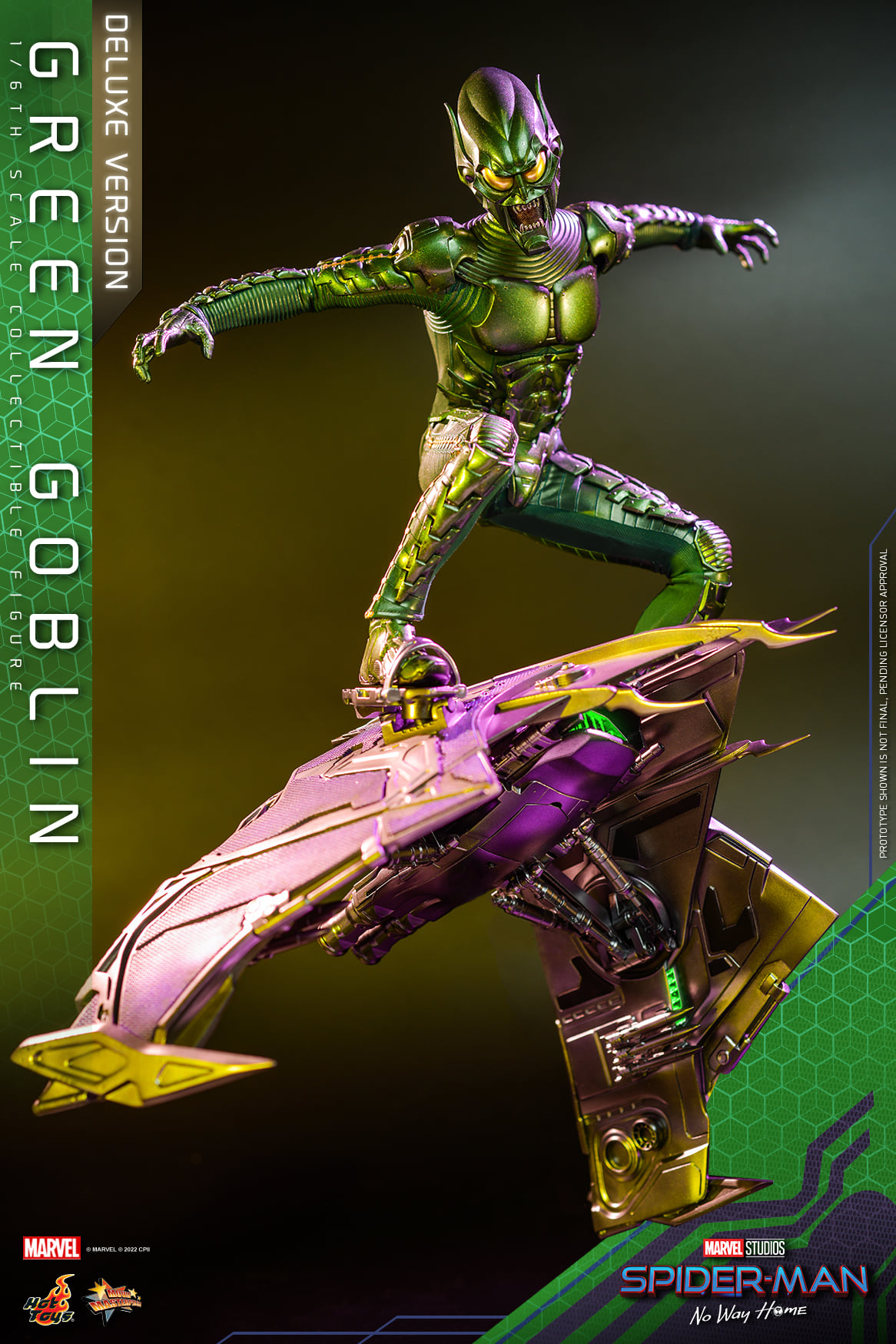 Hot Toys MMS631 1/6 Spider-Man: No Way Home - Green Goblin (Deluxe Version)