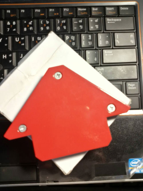 MD03 แม่เหล็กจับงานเชื่อม ขนาด 190*120*26 mm ใหญ่สุด