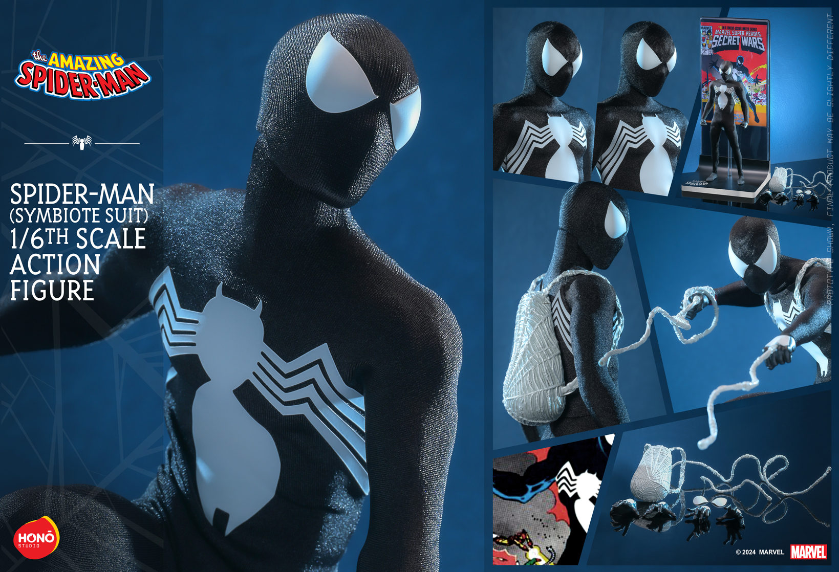 HONO STUDIO HS04 Spider-Man - Spider-Man (Symbiote Suit)
