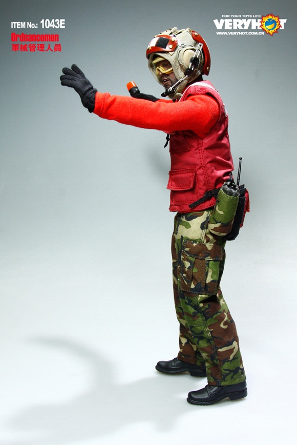 VERYHOT NO:1043E US Navy Flight Deck Crew (Ordnancemen)